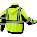 Gss Safety GSS Safety Class 3 Teflon Protection Heavy Weight Sweatshirt w/Segment Tape-XL 7511-XL